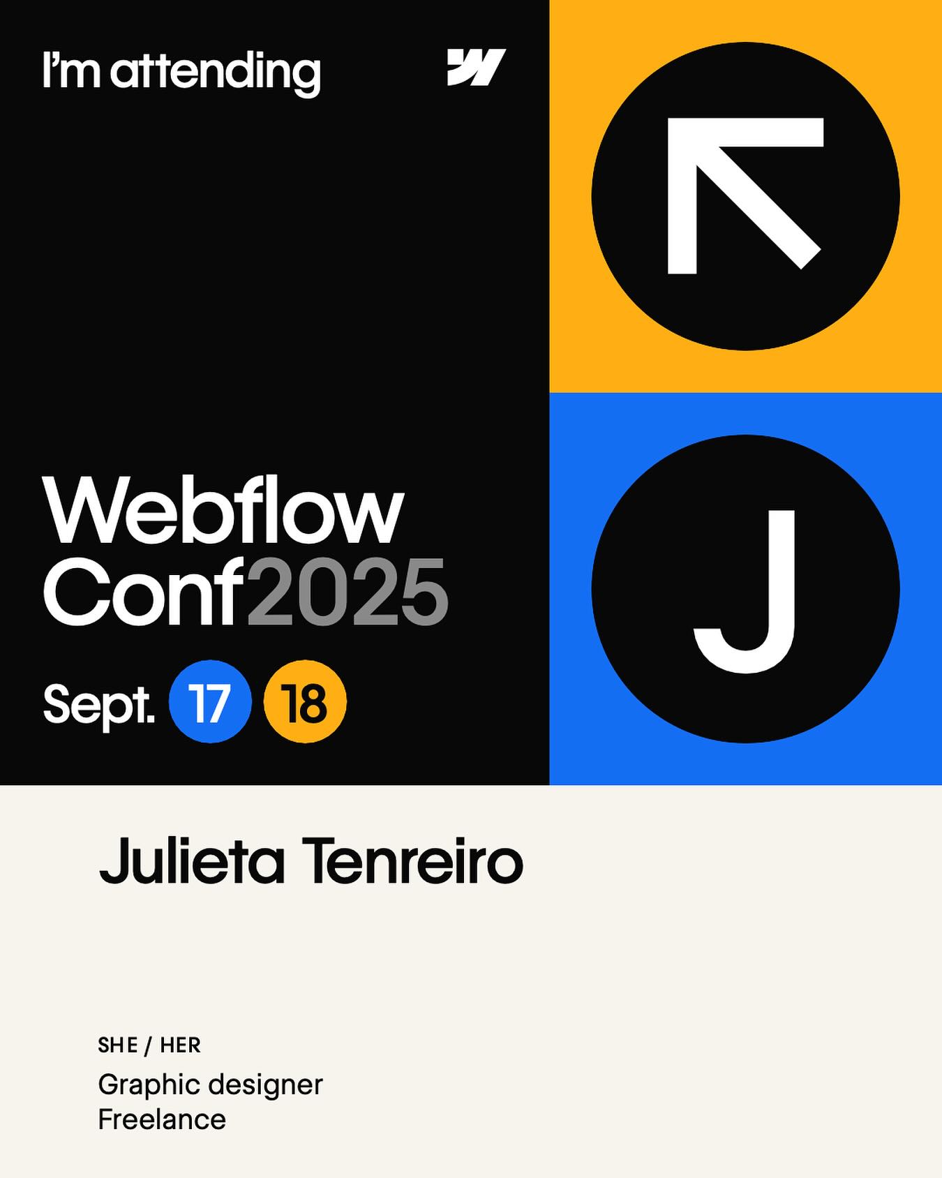 Enjoying participating on this because @webflow has been making part of my projects and teachîg courses non stop these last two years .  #webflow #webflowexpert #webflowdesigner
